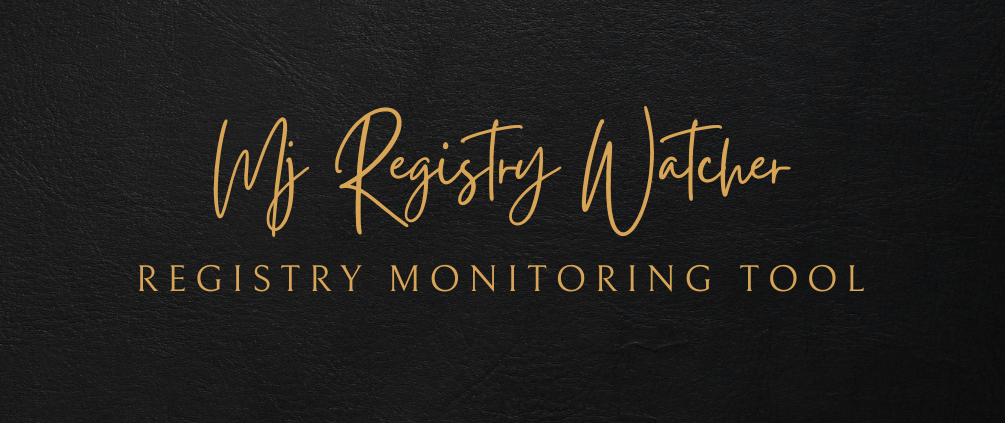 MJ Registry Watcher – Registry Monitoring Tool